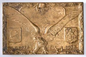 Dercsényi Dezső (1910-1987) 1938. "Magyar Királyi Nagy Lajos király 6. Honvéd Gyalogezred Tiszt...