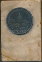 ~1930. "Hajmáskér / M.Kir.1.Honvéd Tábori Tüzérosztály" plakett márvány talapzaton Szign.: BUGYINSZKY T:2