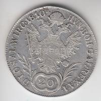 Ausztria 1810A 20Kr Ag "II. Ferenc" T:2,2-
Austria 1810A 20 Kreuzer Ag "Franz II"...
