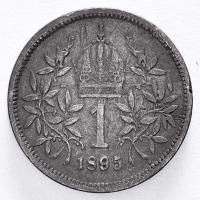 Ausztria 1893. 1K jó minőségű hamisítványa (4.9g) T:2-
Austria 1893-1902. 1 Corona old fake coin (4....