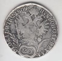 Ausztria 1809A 20Kr Ag "I. Ferenc" T:2-,3
Austria 1809A 20 Kreuzer Ag "Franz I" ...
