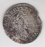 Ausztria 1666. 3Kr Ag "I. Lipót" T:3 Austria 1666. 3 Kreuzer Ag "Leopold I" C:F