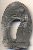 Osztrák-Magyar Monarchia 1918. "Kriegsgräbertag 1918" cink sapkajelvény (45x30mm) készítő:...