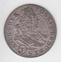 Német Államok / Szilézia 1706FN 3Kr Ag "I. József" T:2-,3 German States / Silesia 1706FN 3 Kreuzer Ag "Joseph I" C:VF,F