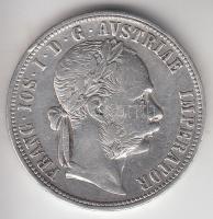 Ausztria 1890. 1Fl Ag "Ferenc József" T:2- Austria 1890. 1 Florin Ag "Franz Joseph" C:VF