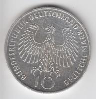 NSZK 1972G 10M Ag "Olimpia-München/Olimpiai Láng" T:2
GFR 1972G 10 DMark Ag "Olympic ...