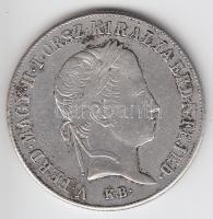 1848KB 20Kr Ag "V. Ferdinánd" T:2-