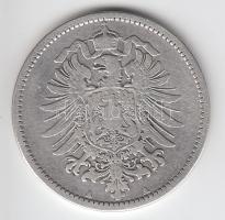 Német Birodalom 1875A 1M Ag T:F
German Empire 1875A 1 Mark Ag C:F