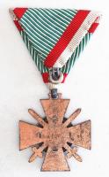 1942. A Tűzkereszt I. fokozata eredeti szalaggal T:2
Hungary 1942. Hungarian Fire Cross 1st class wi...