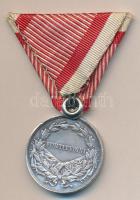 1917. Ezüst Vitézségi Érem II. osztály "Fortitudini / IV. Károly" mellszalaggal Szign.: Ka...