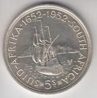 Dél-Afrika 1952. 5Sh Ag "Capetown" T:2
South Africa 1952. 5  Shilling Ag "300th Anniv...