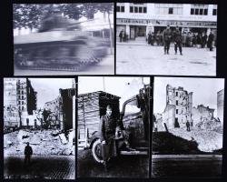 1939-1945 15db katonai fotó a II. világháborúból / 
Military photos from World War II, 13x18cm