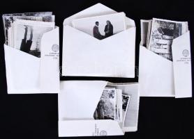 1956-1957 123db privát fotó a Balatonról, különböző helyszínekről (Badacsony, Balatonszemes, Tihany ...