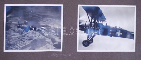 1930-1960 8db felvétel magyarországi városokról: Budapest látképe, 7db légifotó (Komárom, Esztergom,...