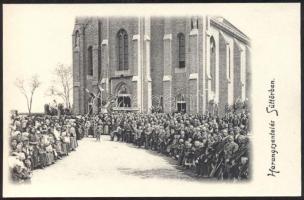 Süttőr (Fertőd) régi képeslap MODERN FACSIMILE MÁSOLAT / FACSIMILE REPRINT POSTCARD