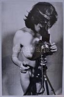 cca 1960 2db, nagyméretű, erotikus fotó / 
Erotic photos, 39x29cm