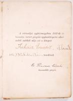 1915 Ravasz László: Ünnepnapok c könyve dedikálva. Roszz állapotban, szétvált