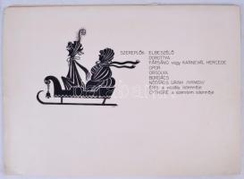 1973 Dárdai Árpád: Dorottya. Zenés bábjáték Csokonai Vitéz Mihály műve alapján. Forgatókönyv