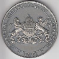 1881. "Országos Nőiparkiállítás Budapesten / Koburg Herczegné az Orsz. Nőiparkiállítás Védnöke&...