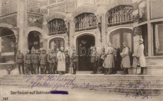 Wilhelm II at Chambley castle, WWI (EK)