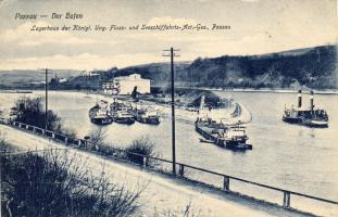 Passau Lagerhaus des k. ung. Seeschiffahrt AG.