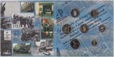 2006. 1Ft-100Ft "1956-os Forradalom" 7klf db dísztokos szettben T:BU Csak 5000db!