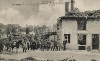 Apremont destroyed by the German army, WWI (fl)