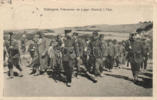 French prisoners in the concentration camp in Ohrdruf, WWI (EK)