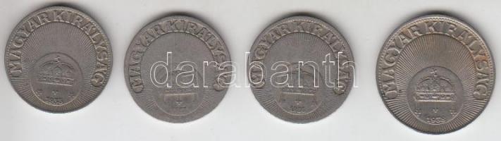 1926-1935. 10f (3xklf) + 1938. 20f T:vegyes