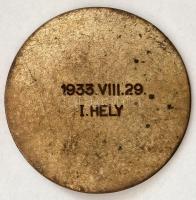 Matzon Frigyes (1909-1986) / Arkanzas Bp. 1932. "Pénzintézeti Központ Tisztviselőinek Sportegye...