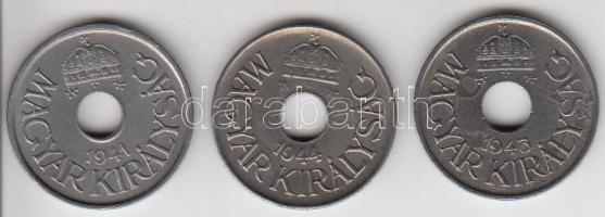 1941-1944. 20f (3xklf) T:vegyes