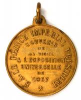 Franciaország 1867. Nemzetközi Kiállítás Br emlékérme (28mm) T:2
France 1852. "Souvenir De Ma V...