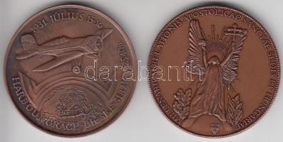 Bozó Gyula (1913-2004) 1991. "60 éves a Magyar Óceánrepülés" + 1996. "Ezeréves az Apo...