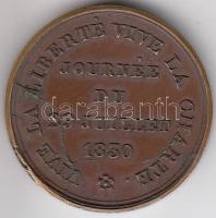 Franciaország 1830. Júliusi forradalom Br emlékérem (21mm) SZIGN: Dusseaut F. T:2- ph.
France 1852. ...