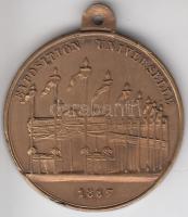 Franciaország 1867. Nemzetközi Kiállítás Br emlékérme III. Napóleon portréjával (28,5mm) T:2
France ...