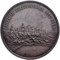 Habsburg Birodalom 1883. Esztergom Felszabadulásának 200. évfordulójára Br emlékérem (42mm/32.56g) E: a város régi látképe; H: a város újabb látképe; szignó: Klassohn A. T:2 Habsburg Monarchy 1883. 200th anniversary of the liberation of the city Esztergom "ESZTERGOM FELSZABADULÁSA 1683 OKT.28 / KÉTSZÁZADOS ÉV FORDULÓJÁRA 1883. OKT.28." sign: KLASSOHN A. C:XF