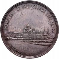Habsburg Birodalom 1883. Esztergom Felszabadulásának 200. évfordulójára Br emlékérem (42mm/32.56g) E...