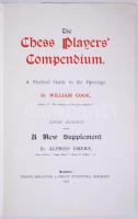 William Cook: The chess players compendium. London 1910. Frank Hollings. Angol nyelven
