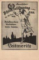 1929 10. Deutscher Philatelistentag, Leitmeritz / 10th German Philatelist Day in Litomerice So.Stpl