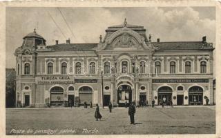 Torda post office, pharmacy, shops (Rb)