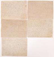 1944 5db tábori postai levelezőlap