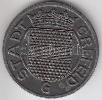 Német Birodalom / Weimari Köztársaság / Crefeld 1919. 10pf szükségpénz T:2,2-
German Empire / Weimar...