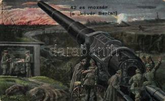 42-es mozsár, a &#039;Kövér Berta&#039; / K. u. K. military, 42 cm cannon