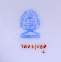 Kézzel festett sorszámozott Viktória mintás jelzett Herendi porcelán váza hibátlan állapotban /
Hand...