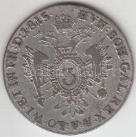 Ausztria 1815V 3Kr Ag &quot;II. Ferenc&quot; T:2-,3 Austria 1815V 3 Kreuzer Ag &quot;Franz II&quot; C:VF,F