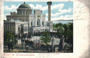 Constantinople Yildiz palace, Selamlik-parade (EK)