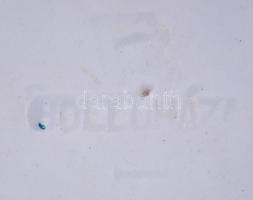 Kézzel festett, régi, Hollóházi kerámia dísztányér / 
Folcloristic ceramic plate, d: 23cm