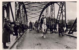 Komárom Horthy`s Einzug mit so Stpl