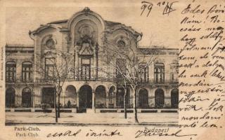 1899 Budapest XIV. Park Club, Ganz (fl)