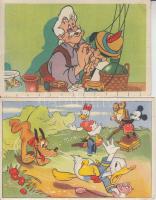 2 db Disney képeslap a 60-as évek elejéről / 2 Disney postcards from the early sixties